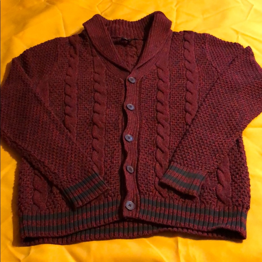 Men’s Shawl  sweater by Express